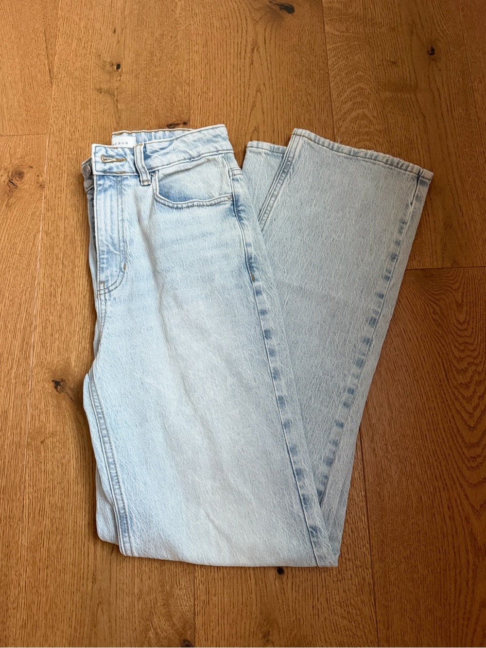 Pacsun Light Blue Women’s Jeans - Classic Straight Leg